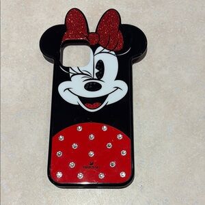 Swarovski Disney Red and Black Minnie Mouse Phone Case
